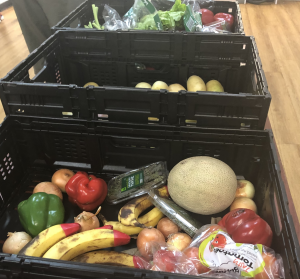 OzHarvest box of produce