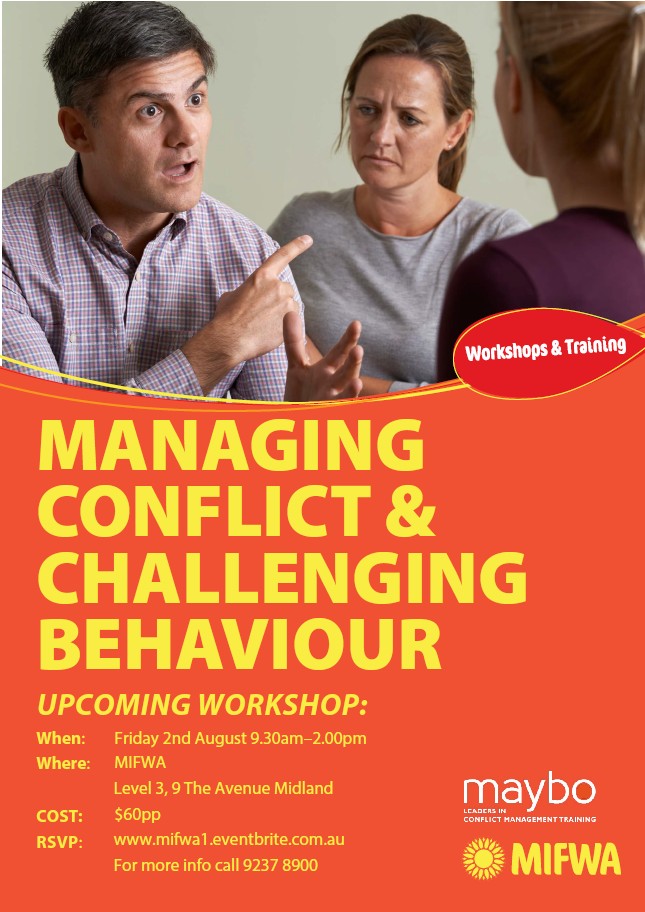 Managing Conflict & Challenging Behaviours – Midland