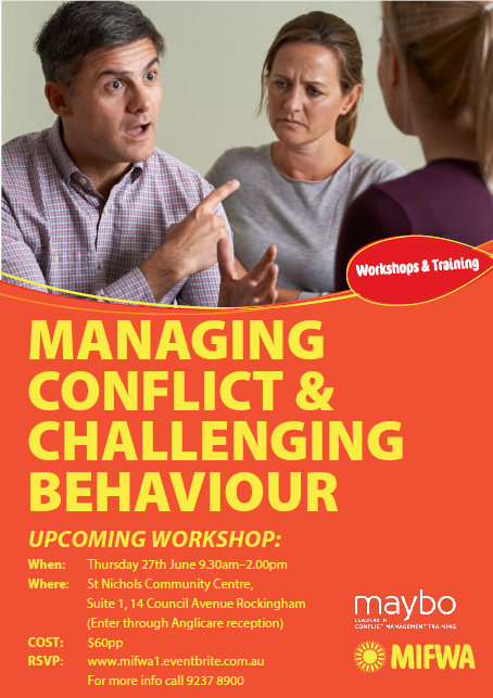 Managing Conflict & Challenging Behaviours – Rockingham