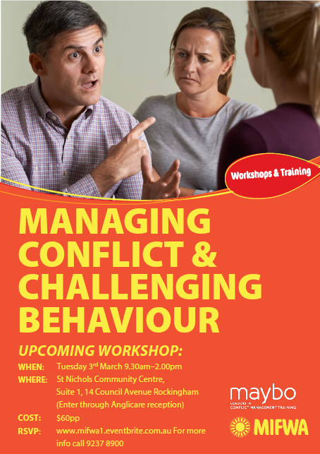 Managing Conflict & Challenging Behaviour