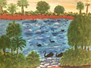 Lake Munga by Anita at Lorikeet Centre