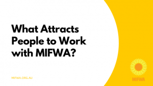 What Attracts People to Work with MIFWA?