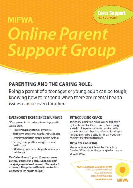 Online Parent Support Group