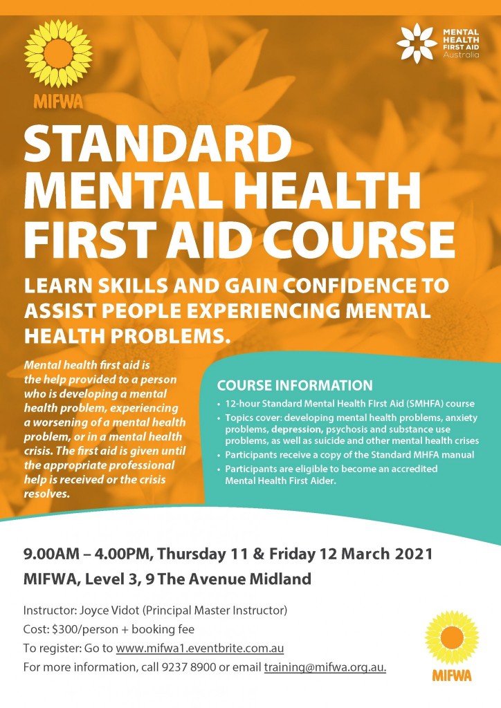 Standard MHFA March 2021