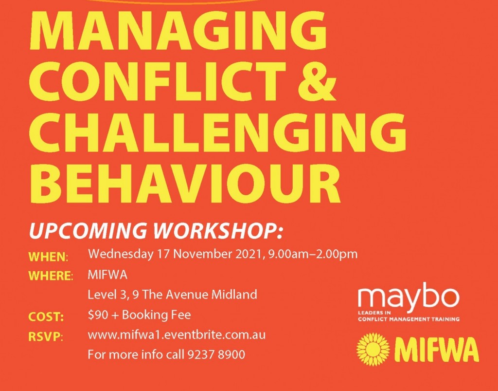 Managing Conflict & Challenging Behaviour