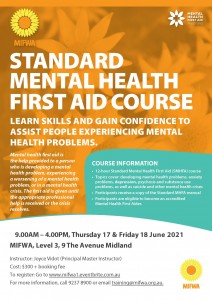 Standard MHFA June 2021