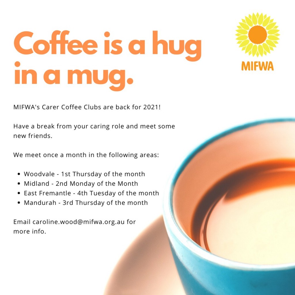 Carers Coffee Club SOUTH WEST