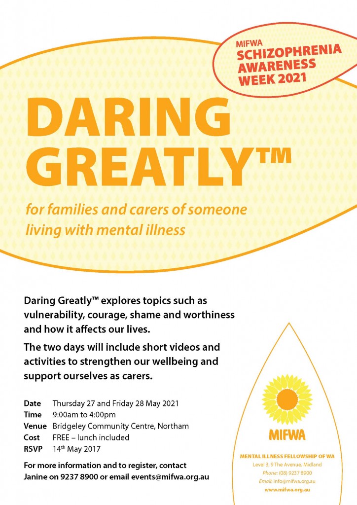 Daring Greatly™ for Families and Carers in Northam