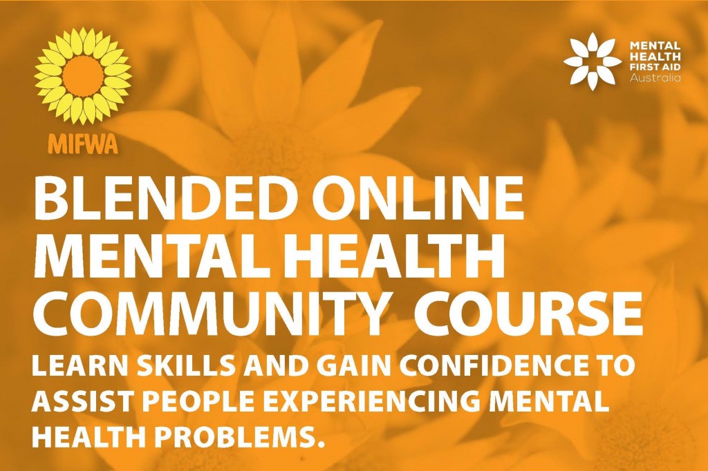 Blended Online Mental Health First Aid Course for Regional Communities BOOKED OUT