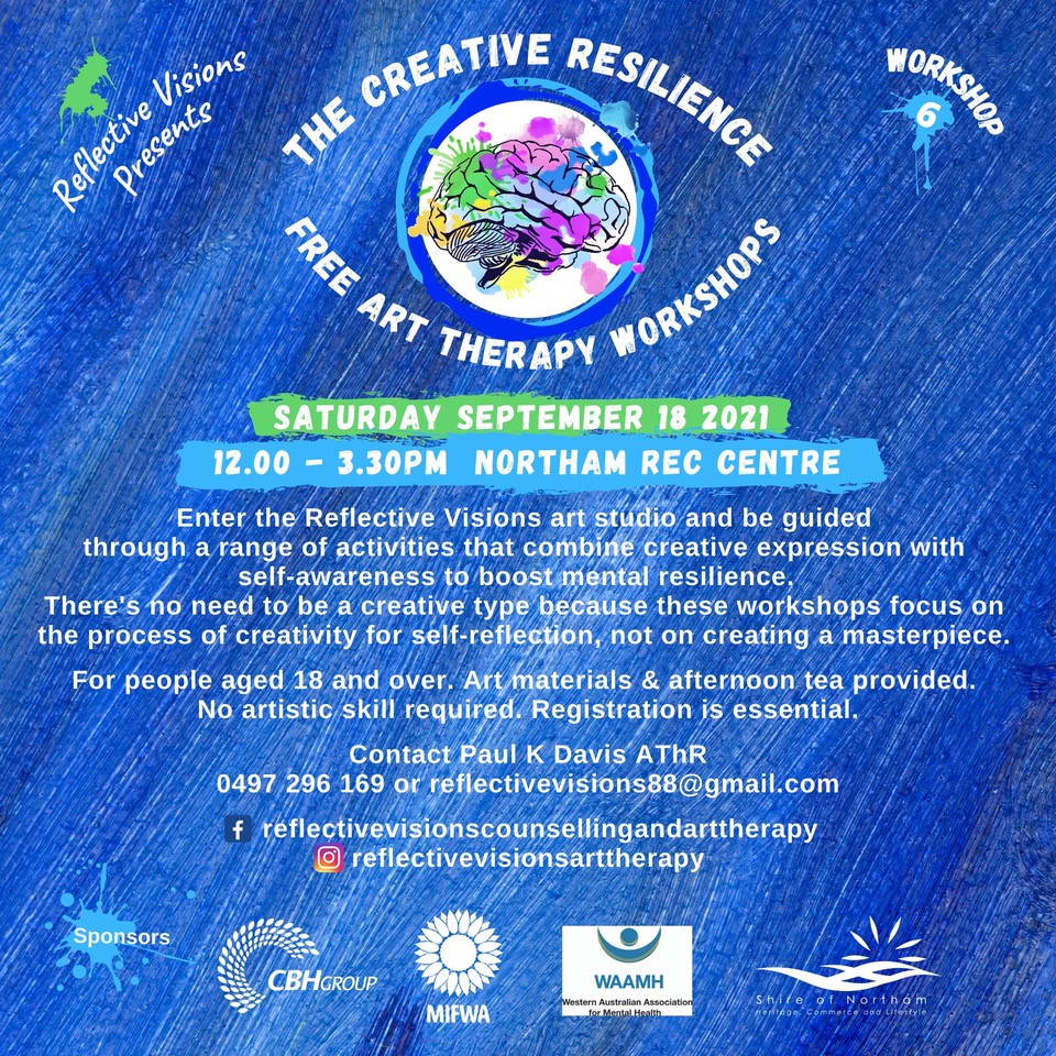 The Creative Resilience Art Therapy Workshop – FREE – Northam