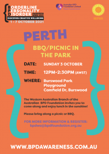 Perth BPD Picnic in the Park