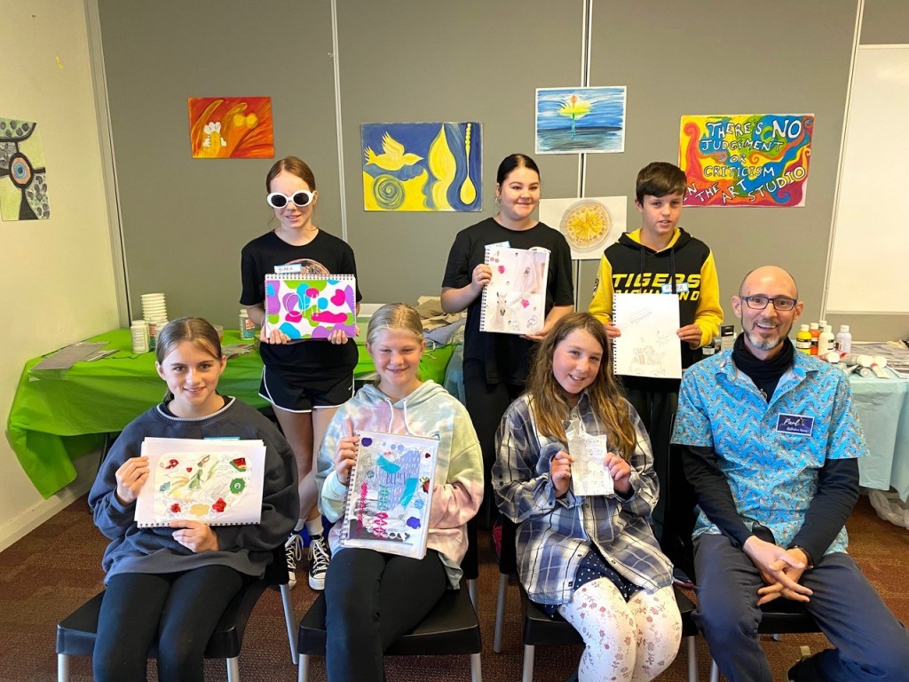 Youth Art Journaling Workshop Northam October 2021