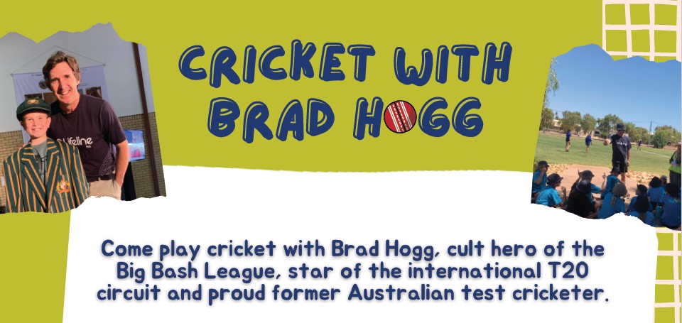 Cricket with Brad Hogg