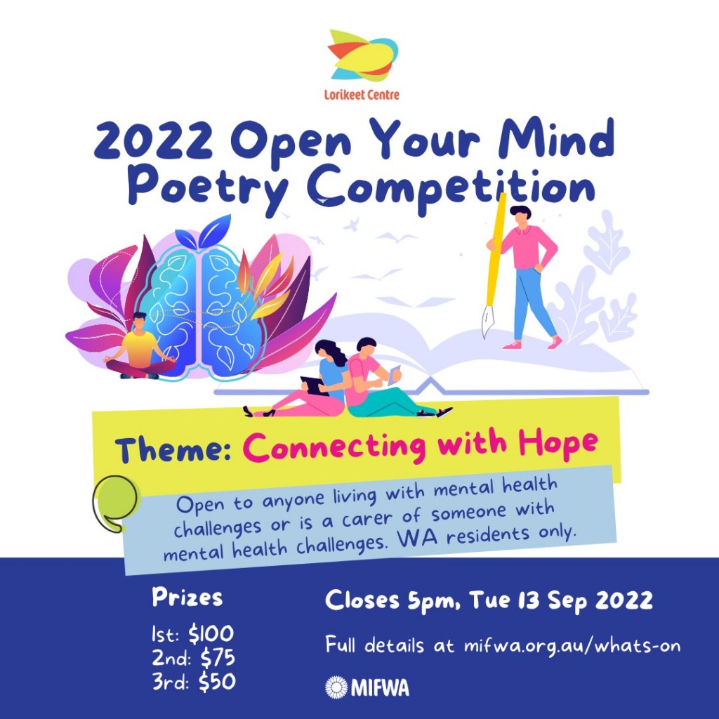 Lorikeet’s Open Your Mind Poetry Competition 2022