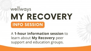 wellways My Recovery info sessions