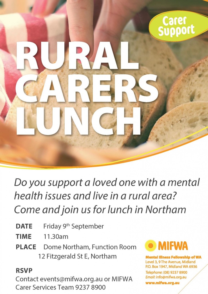 Rural Carers Lunch – Northam