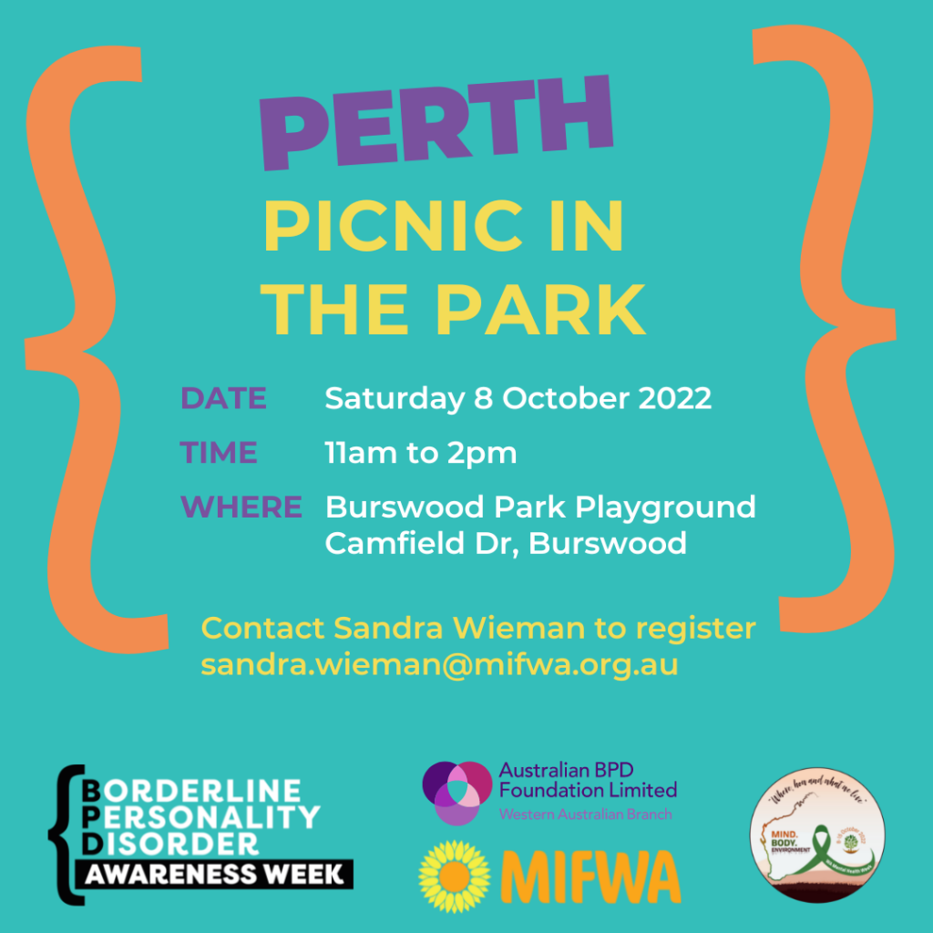 BPD Awareness Week: Picnic in the Park