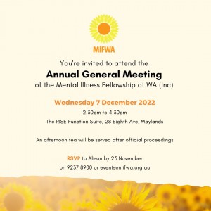 MIFWA AGM INVITATION