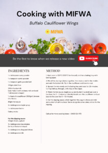 Buffalo Cauliflower Wings