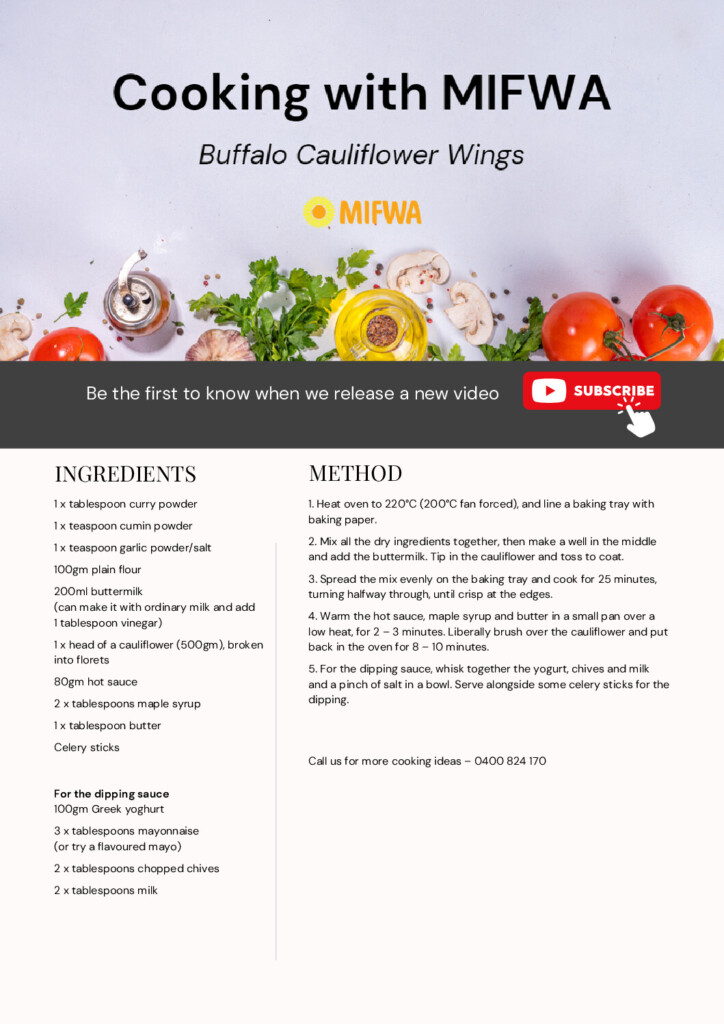 Buffalo Cauliflower Wings