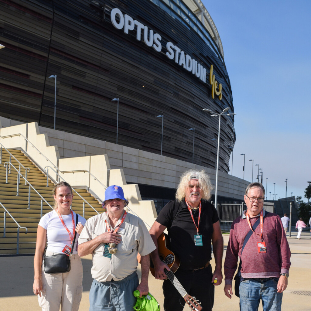 Lorikeet gets an inside look of Optus Stadium