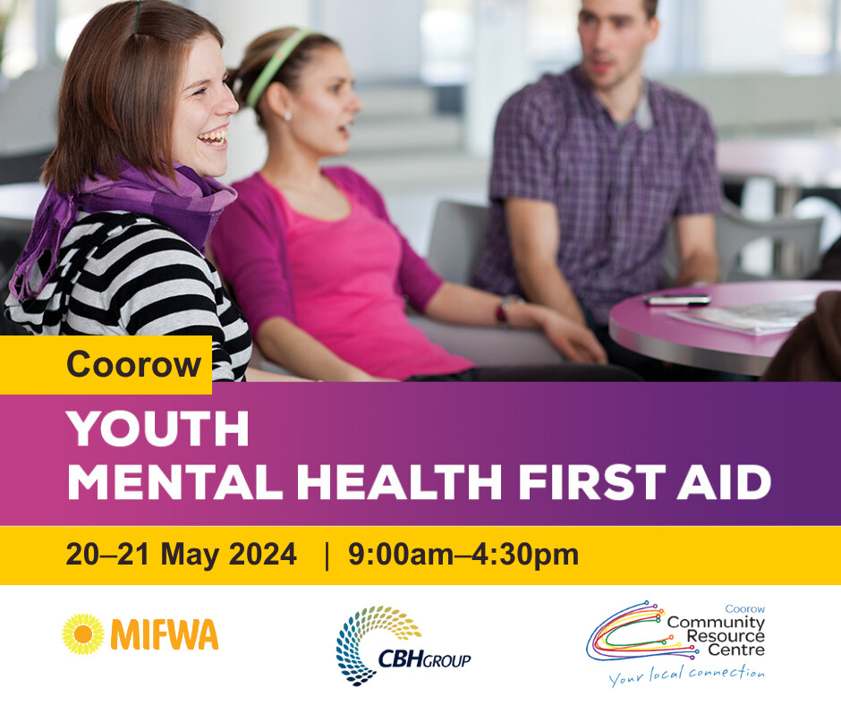 Free | Youth Mental Health First Aid Course, Coorow